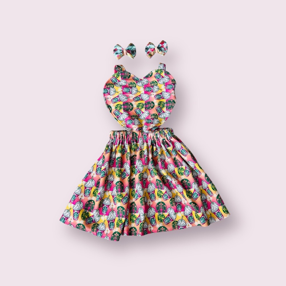 Brand new dress with bow
